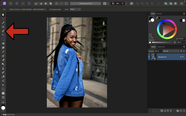 How to Change the Color of an Object in Affinity Photo